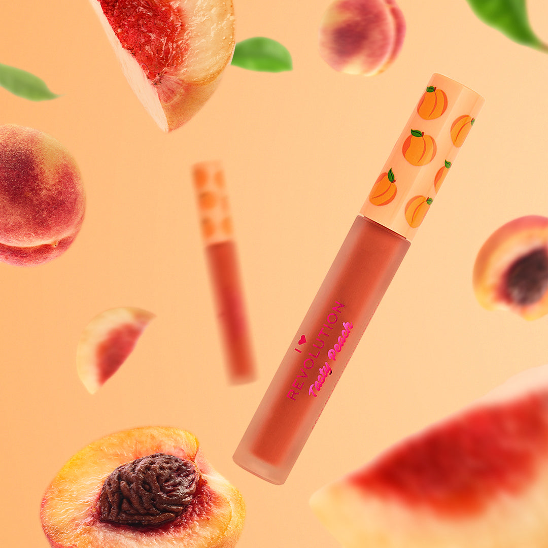 I Heart Revolution Tasty Peach Soft Peach Liquid Lipstick