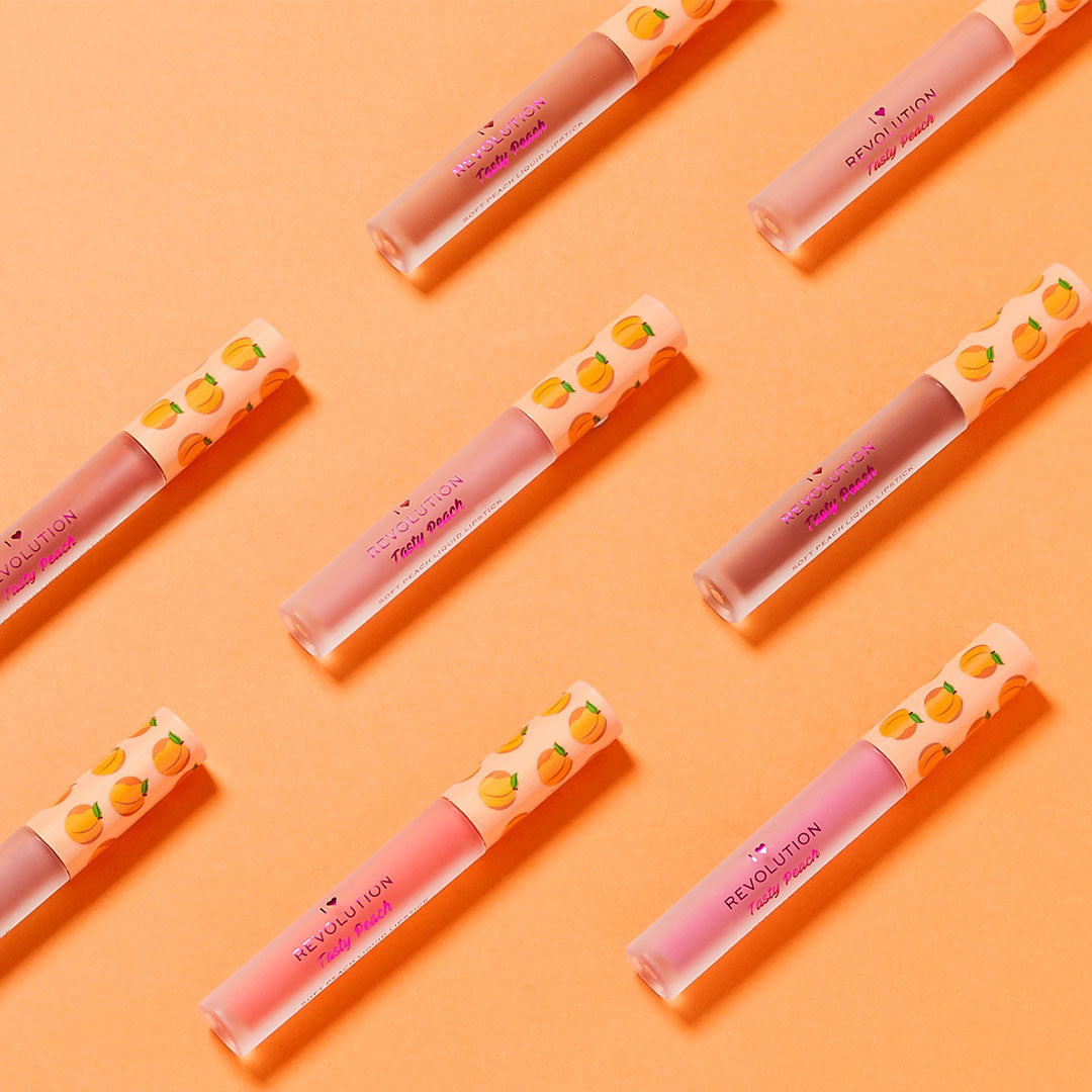 I Heart Revolution Tasty Peach Soft Peach Liquid Lipstick