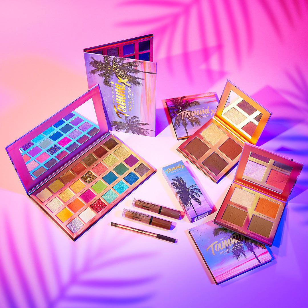 Revolution x Tammi Tropical Twilight Shadow Palette