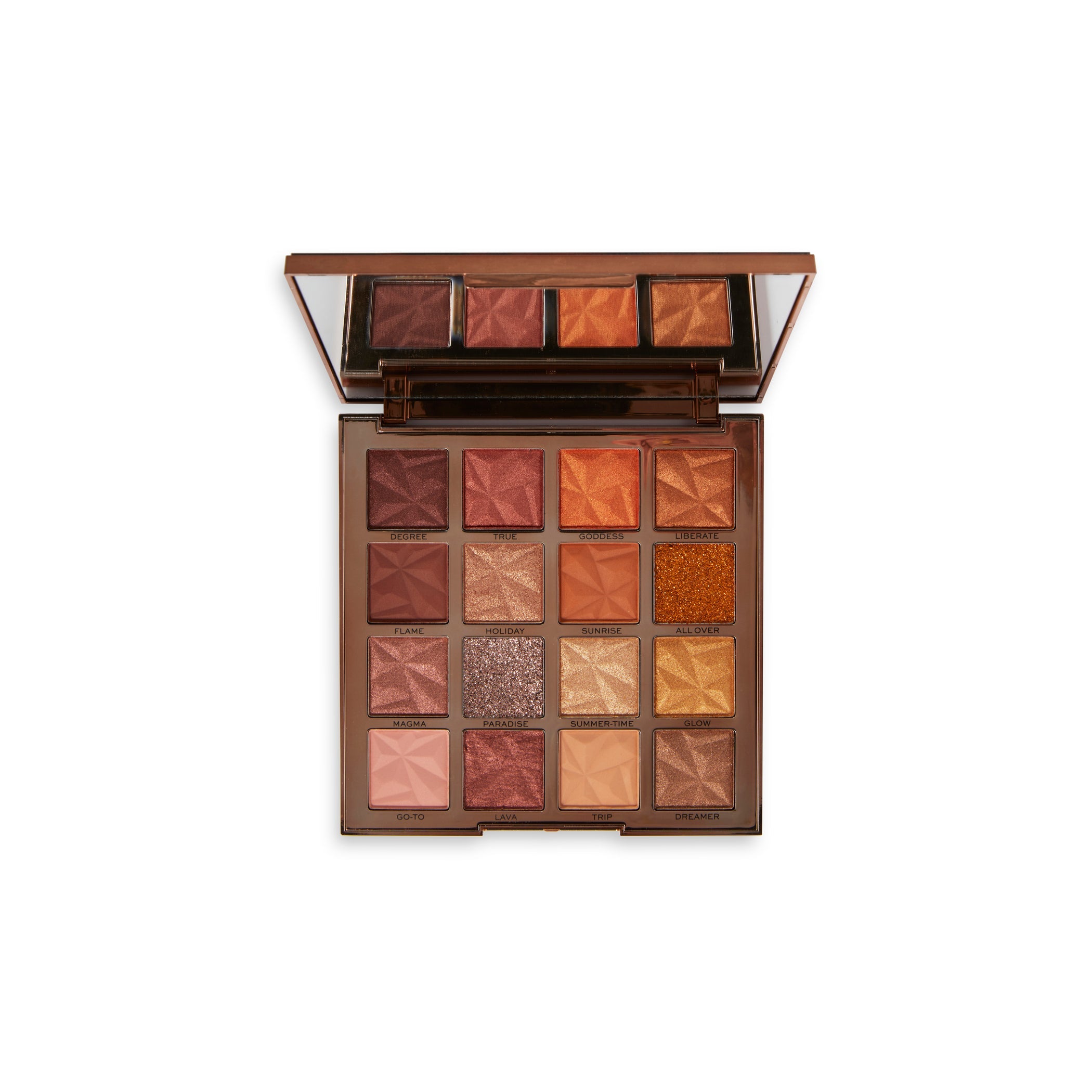 Revolution Pro Goddess Glow Ultimate Shadow Palette Bronze Heat