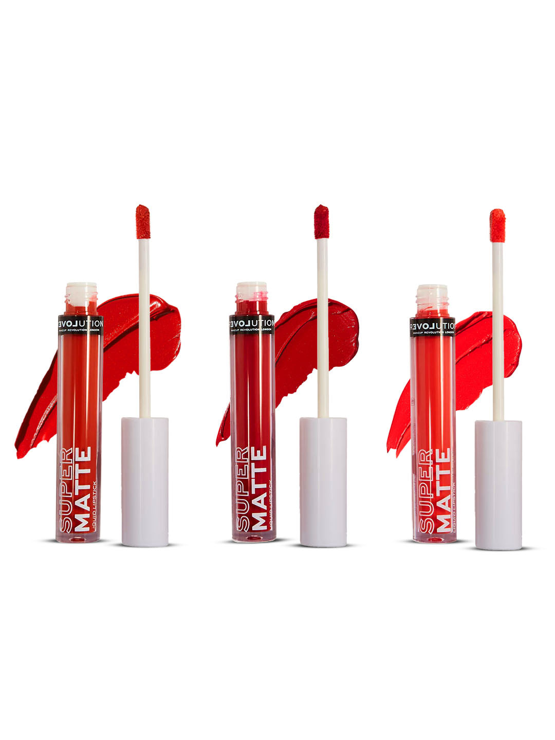 Revolution Relove Supermatte Liquid Lip Set Heat