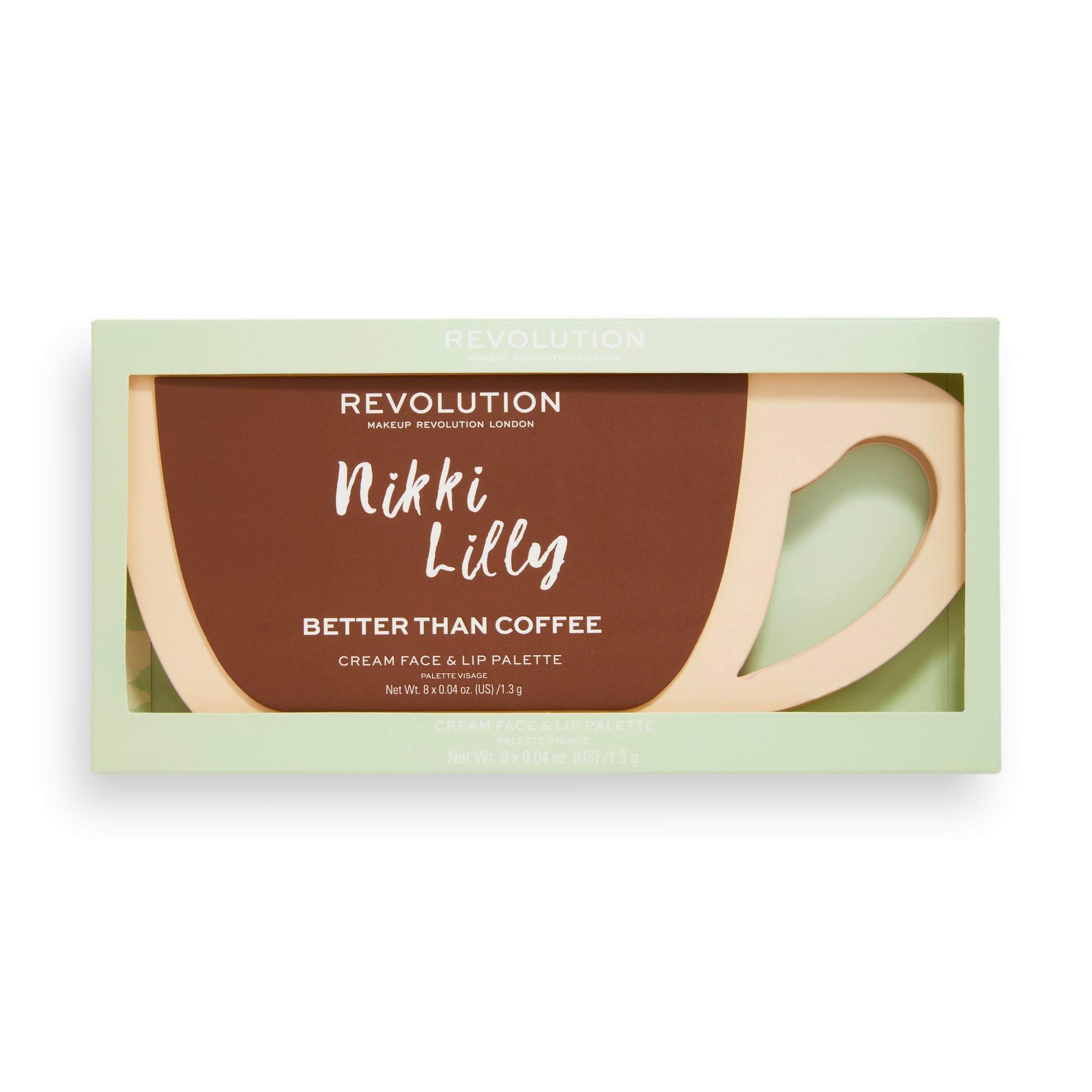 Makeup Revolution x Nikki Lilly Coffee Cup Cream Face & Lip Palette