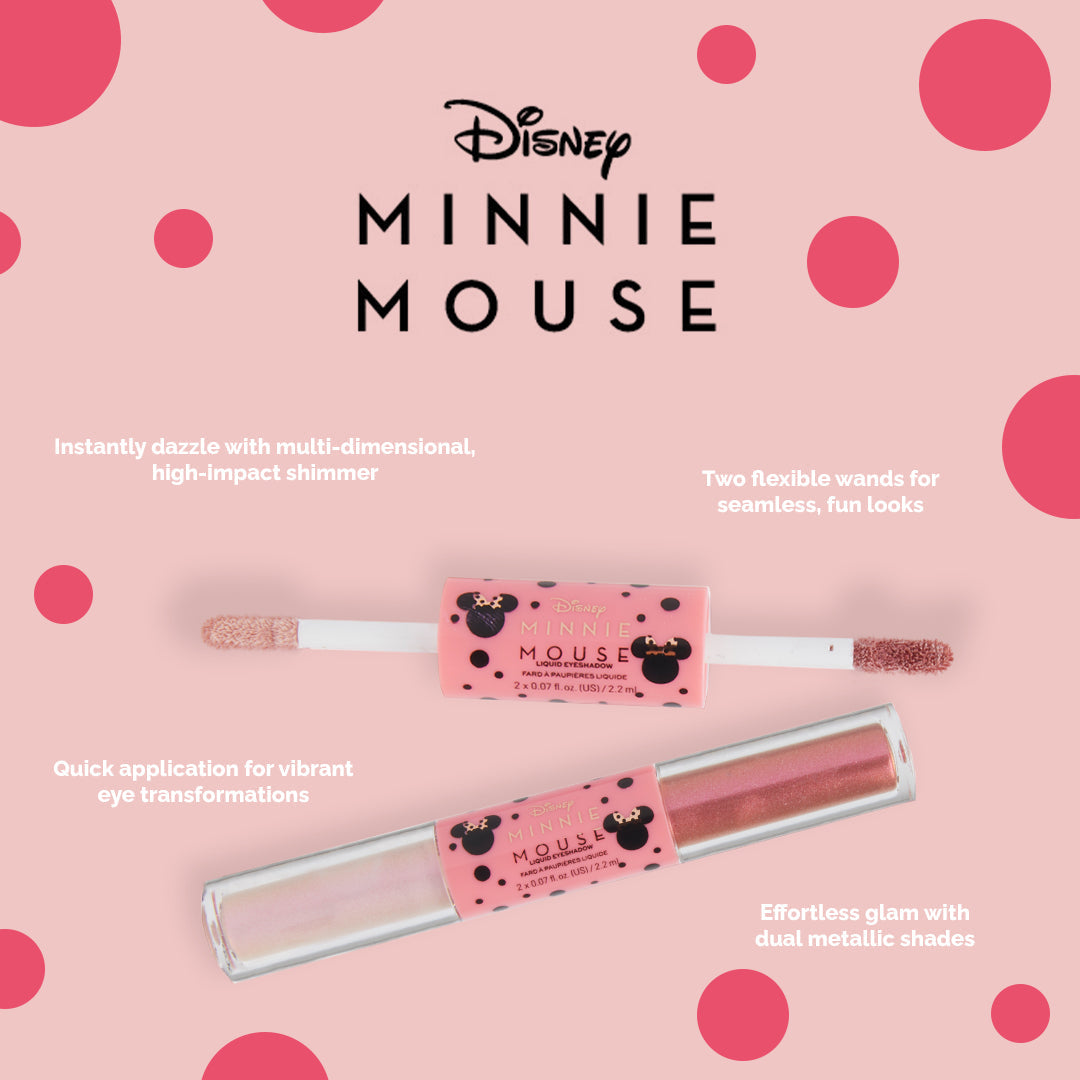 Disney's Minnie Mouse and Makeup Revolution Liquid Eyeshadow