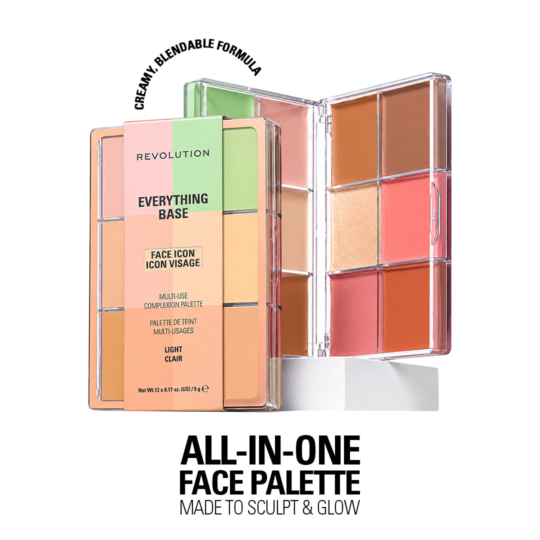 Revolution Everything Base Face Icon Complexion Palette