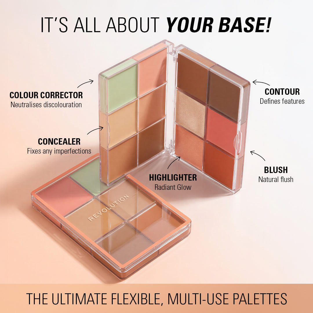 Revolution Everything Base Face Icon Complexion Palette