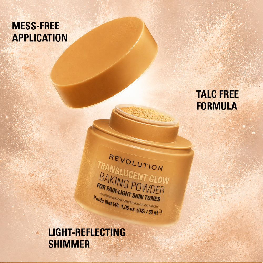Revolution Translucent Glow Loose Baking Powder