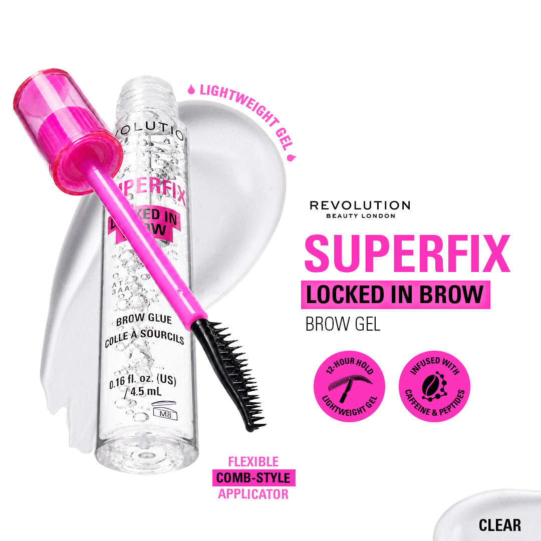 Revolution Superfix 16H Locked In Brow Glue