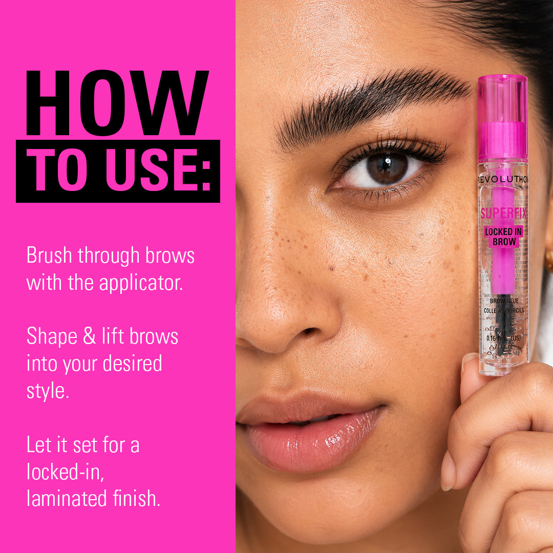 Revolution Superfix 16H Locked In Brow Glue