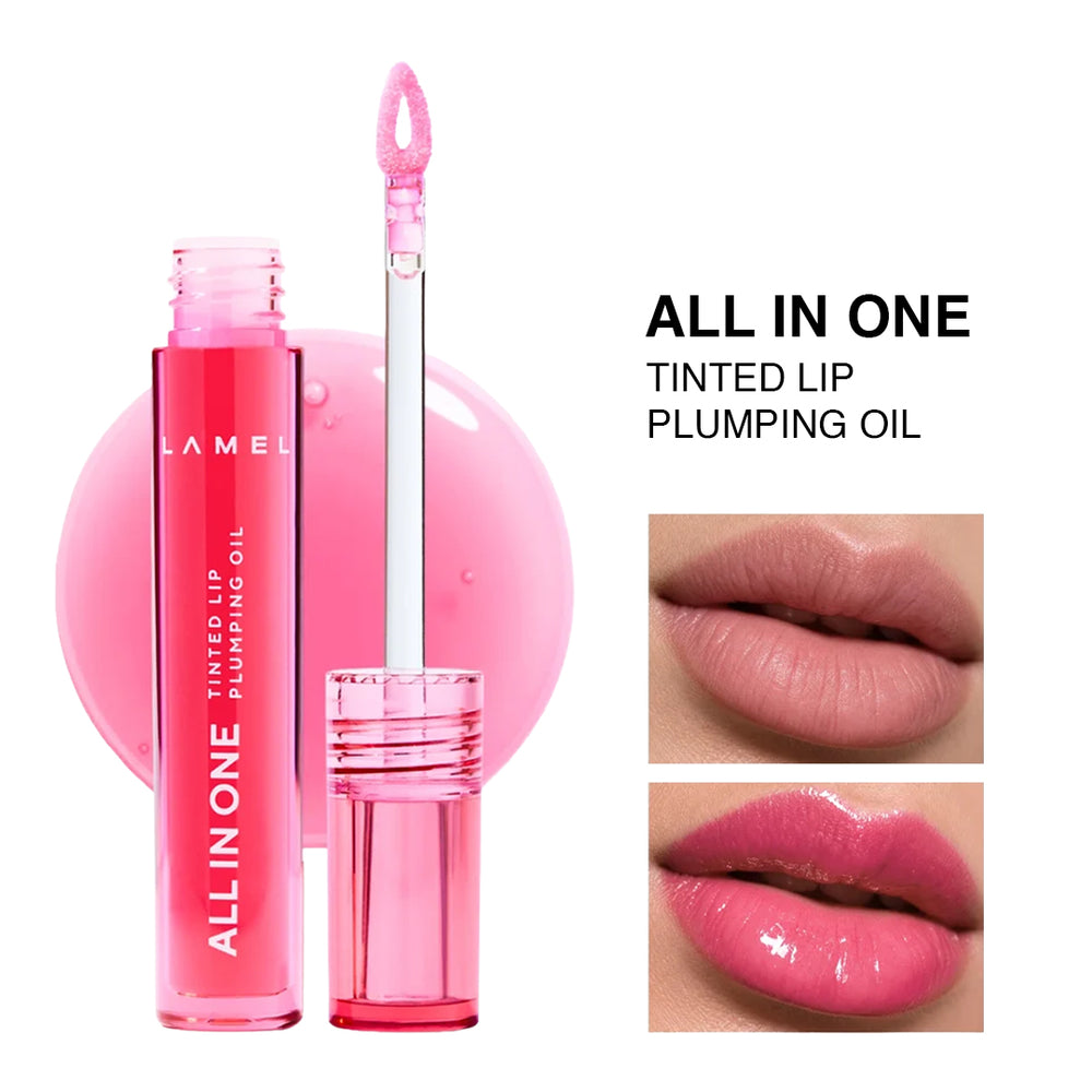 Lamel All In One Lip Tinted Plumping Oil
