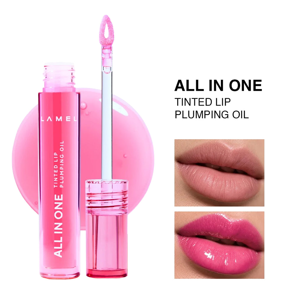 Lamel All In One Lip Tinted Plumping Oil