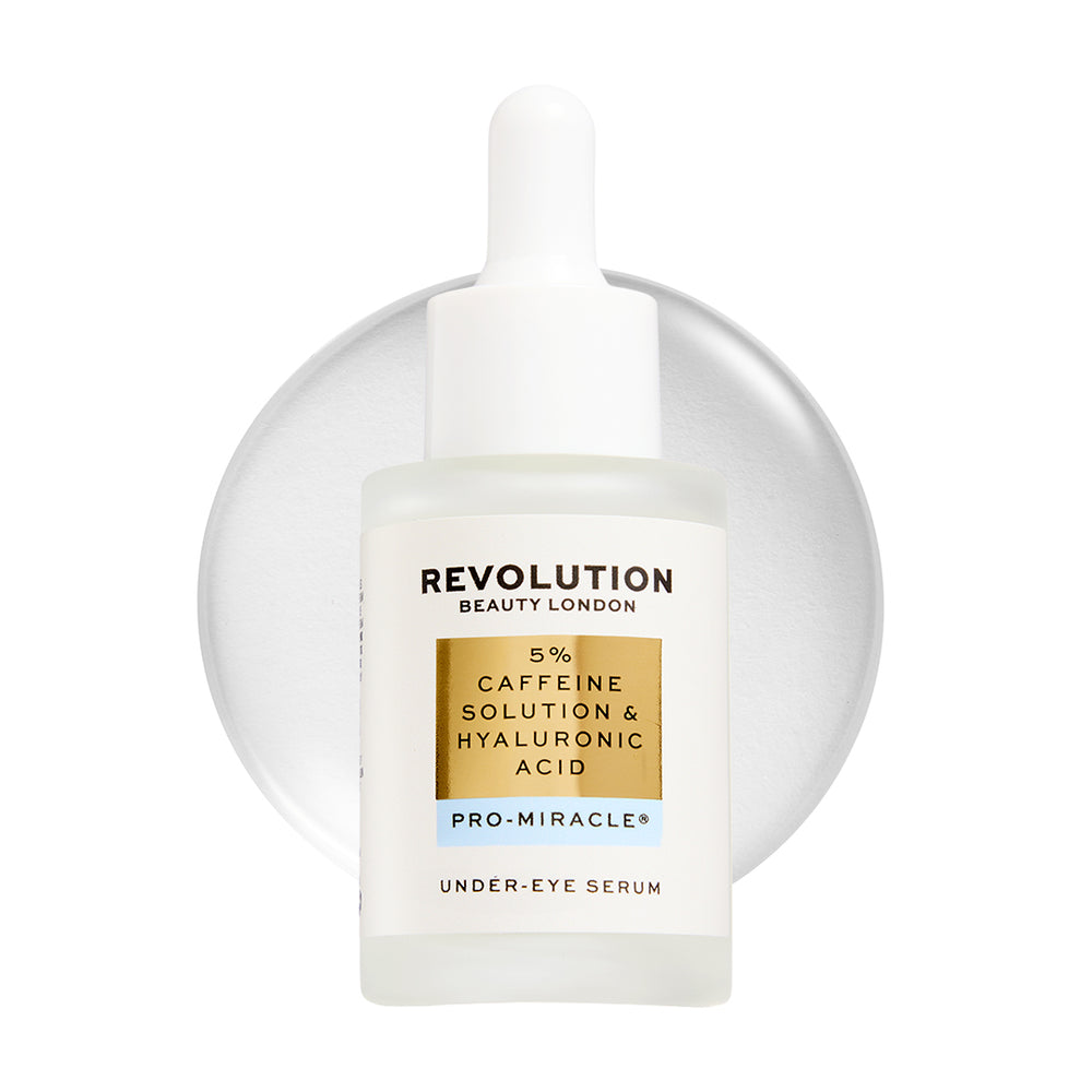 Revolution Pro Miracle 5% Caffeine Solution & Hyaluronic Acid Under Eye Serum