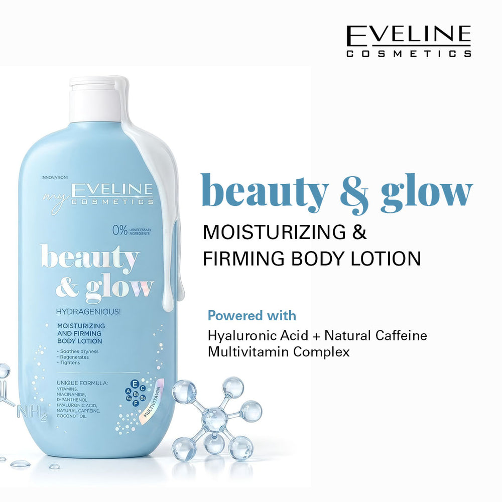 Eveline Cosmetics Beauty & Glow Moisturizing And Firming Body Lotion 350 ml