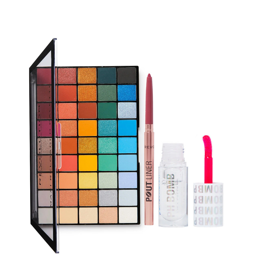 Revolution Full-face glam trio