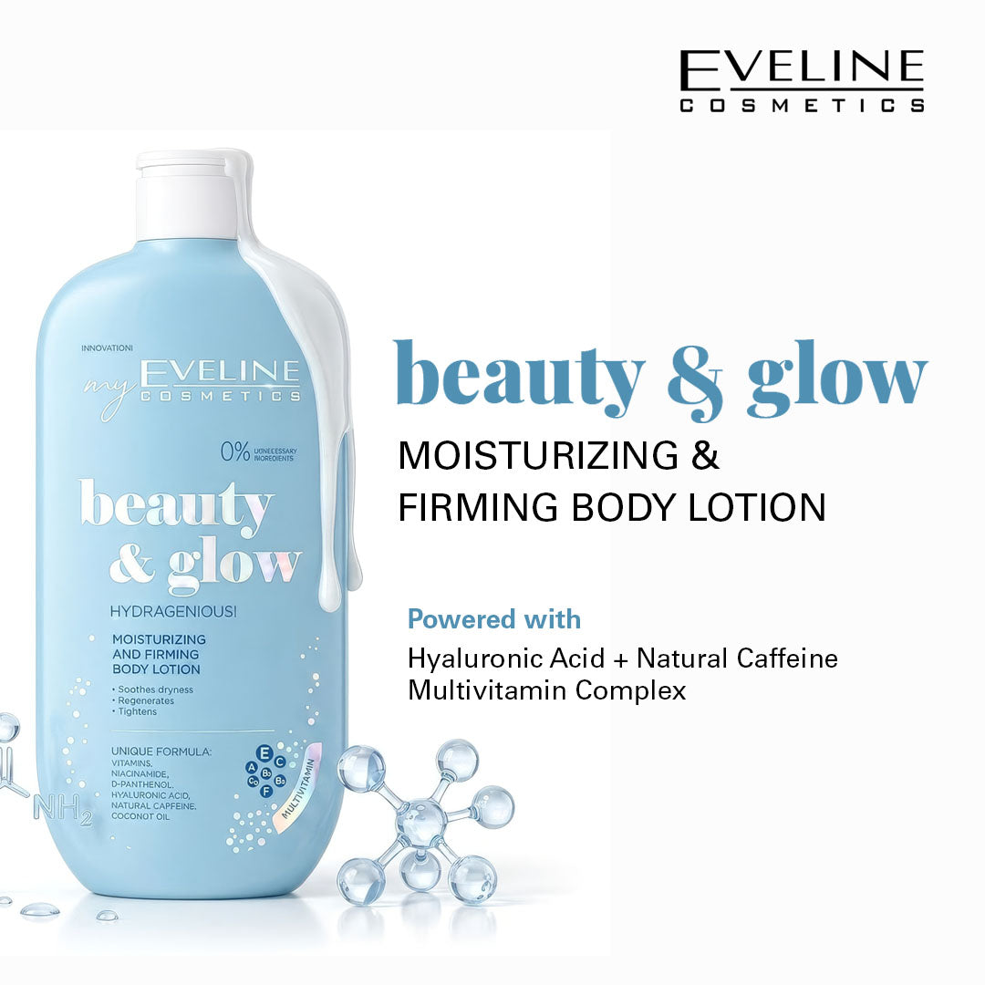 Eveline Cosmetics Beauty & Glow Moisturizing And Firming Body Lotion 350 ml