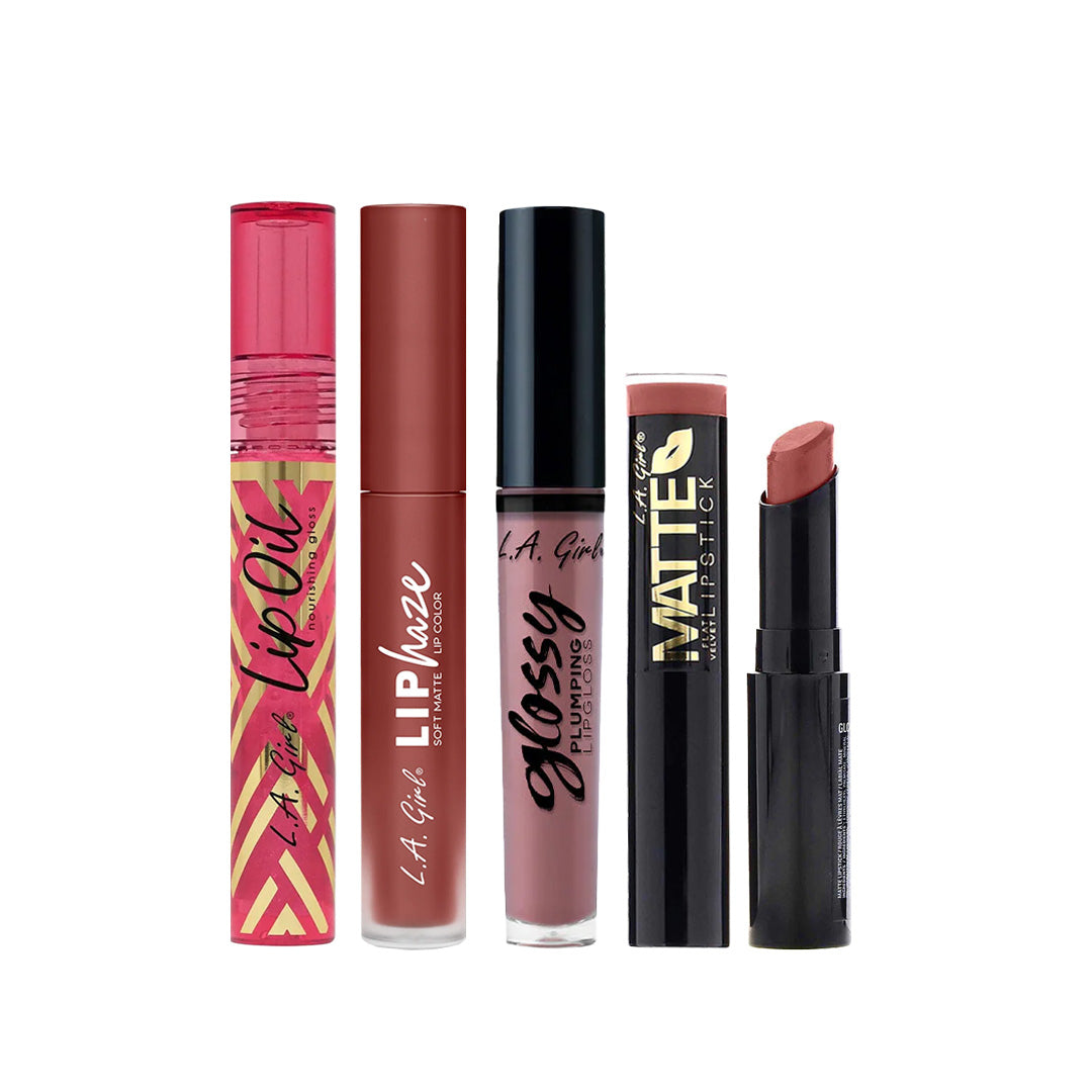 L.A. Girl Ultimate Lip Wardrobe all finishes one kit