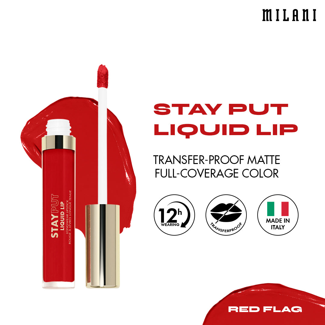 Milani Stay Put Liquid Lip Longwear Lipstick