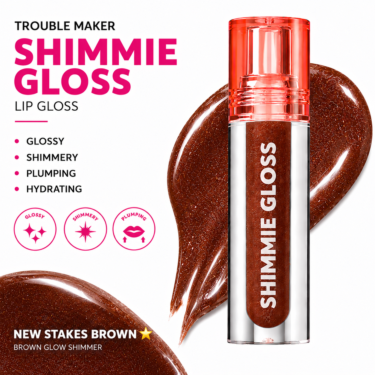 Trouble Maker Shimmie Lip gloss