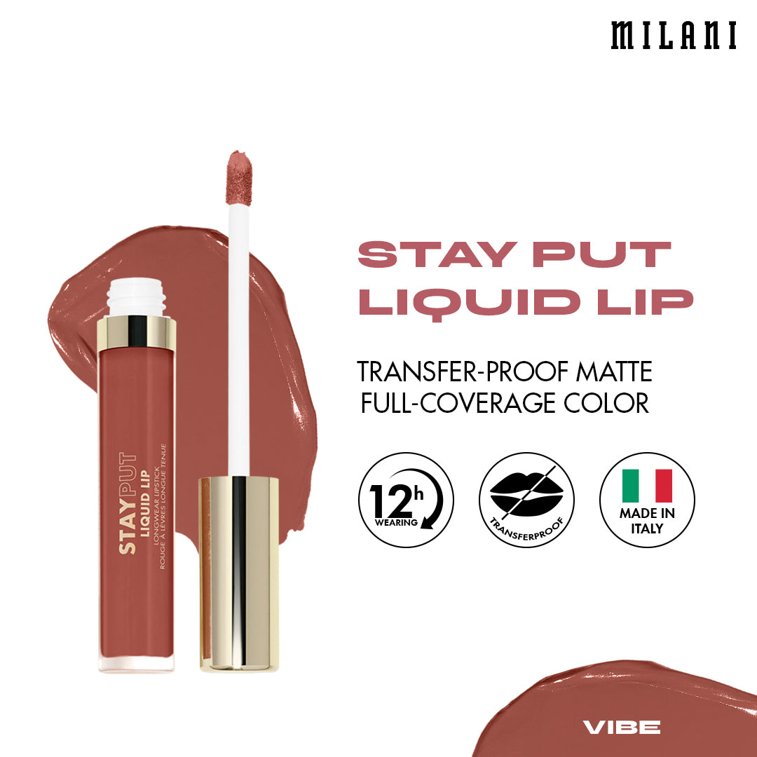 Milani Stay Put Liquid Lip Longwear Lipstick
