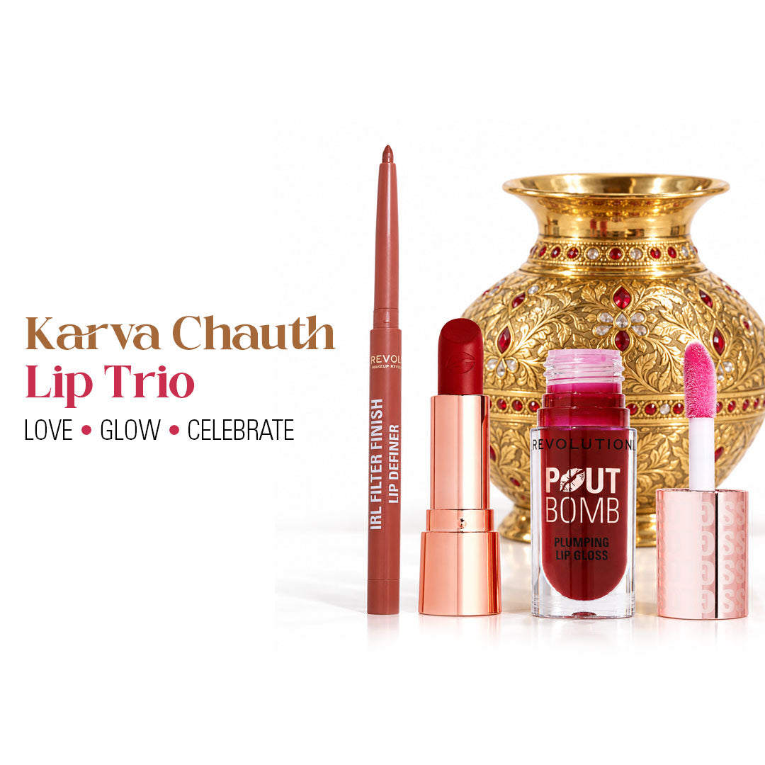 Karwa Chauth Lip Trio