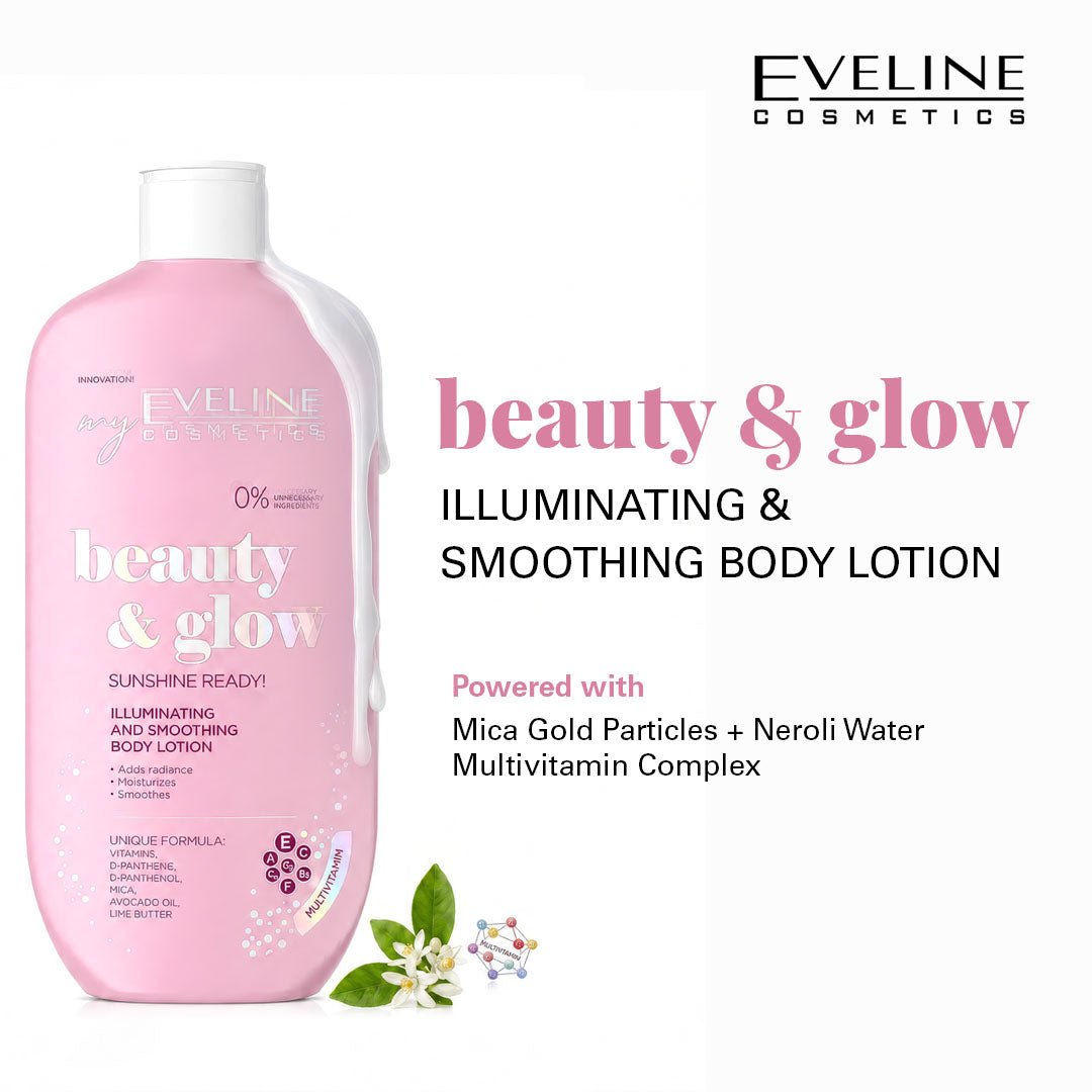 Eveline Cosmetics Beauty & Glow Illuminating And Smoothing Body Lotion 350 ml