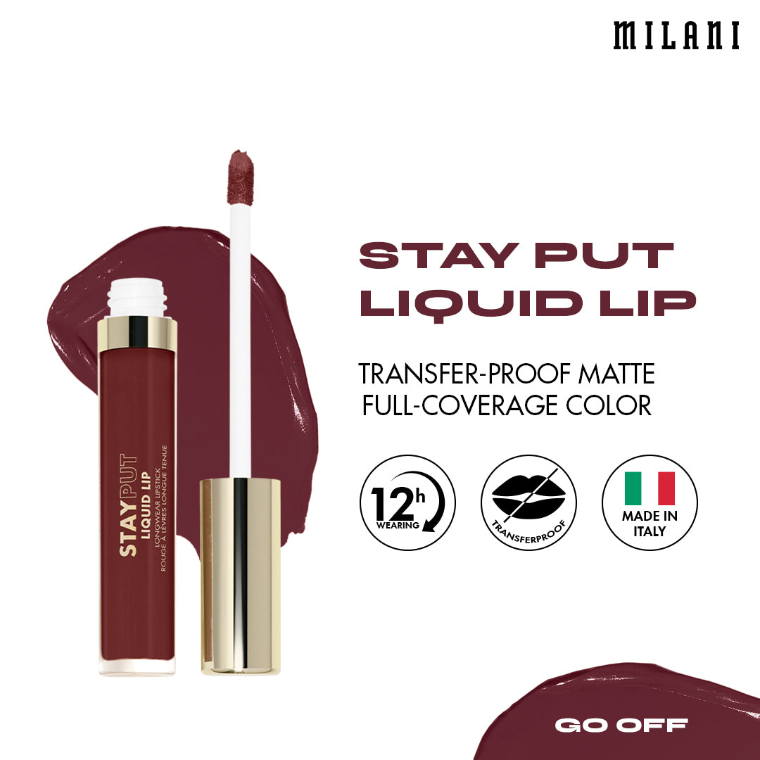 Milani Stay Put Liquid Lip Longwear Lipstick