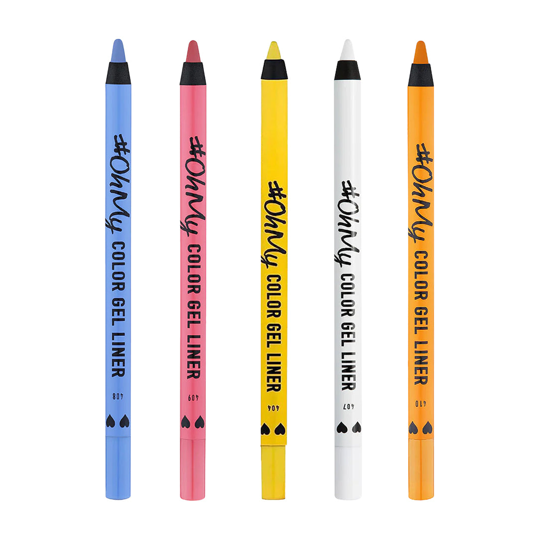 Long Lasting OH My Color Gel Eye Liner - Pack of 5