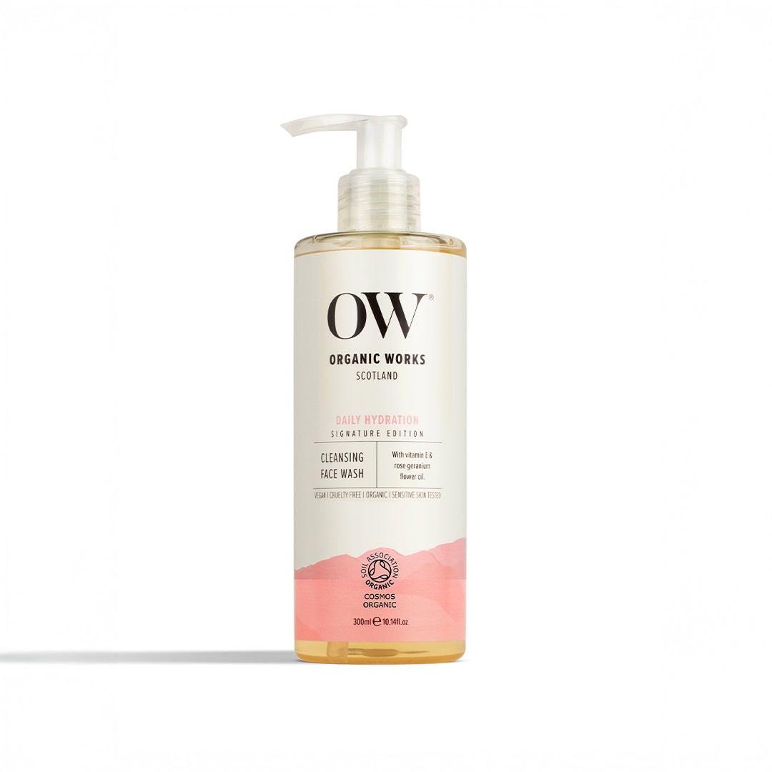 Organic Works Cleansing Face Wash