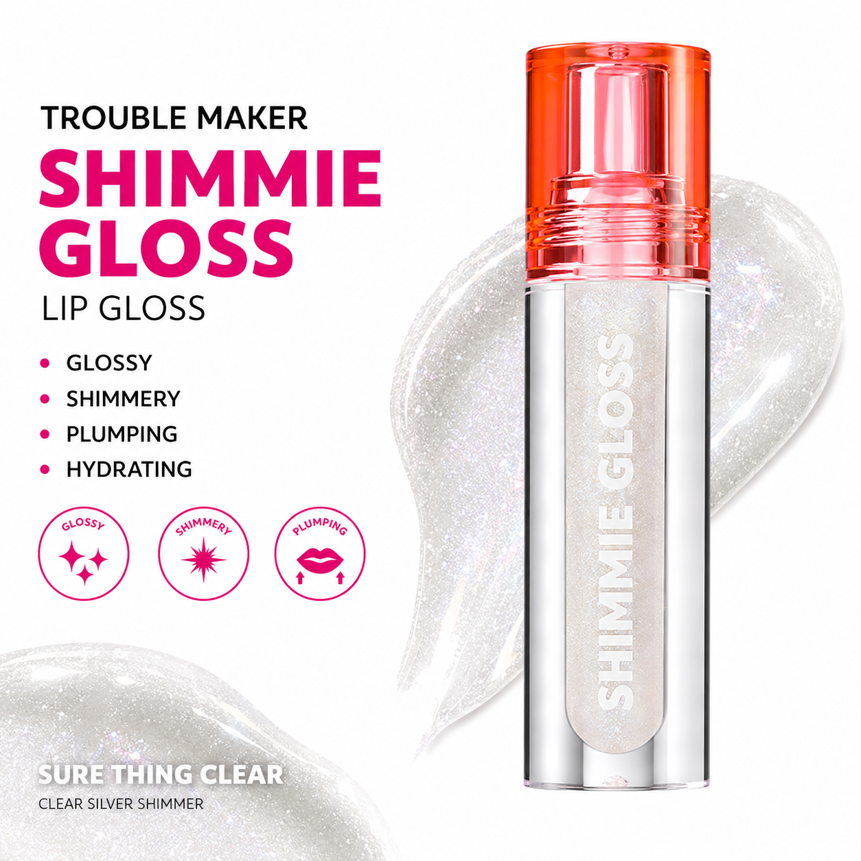 Trouble Maker Shimmie Lip gloss