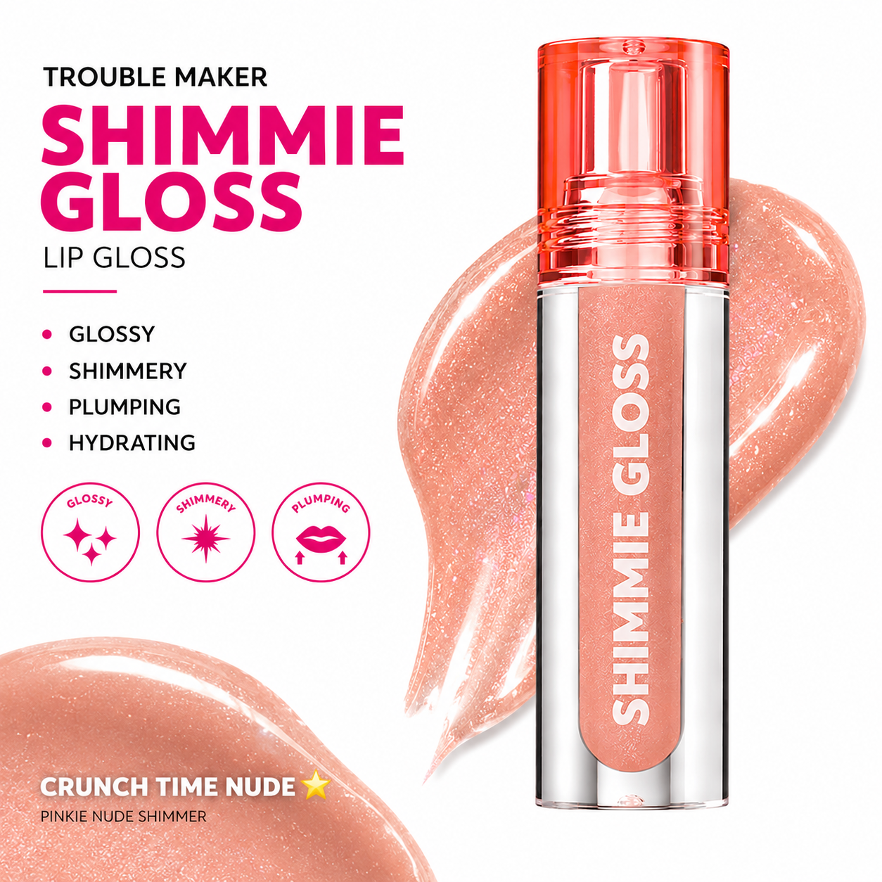 Trouble Maker Shimmie Lip gloss