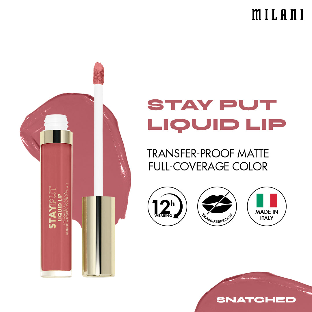 Milani Stay Put Liquid Lip Longwear Lipstick