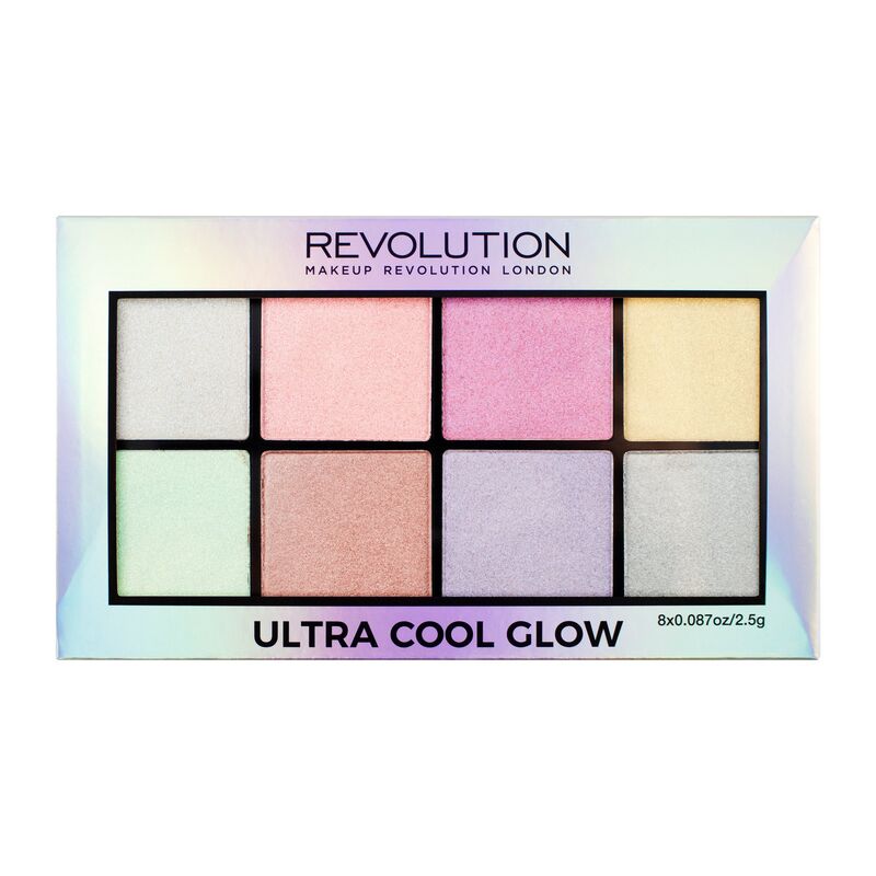 Makeup Revolution Palette Ultra Cool Glow(CLR) - HOK Makeup