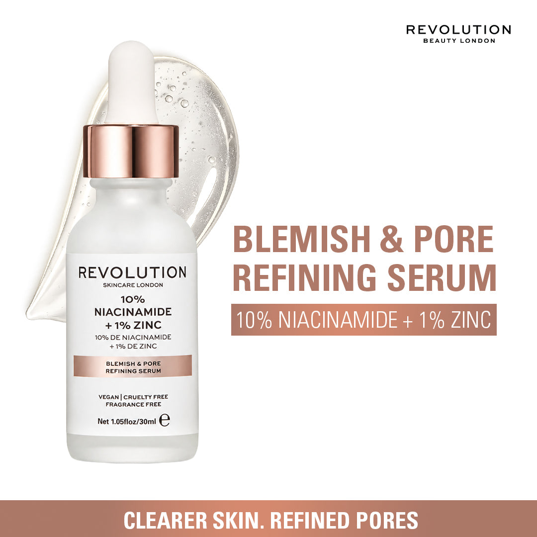 Revolution Skincare Blemish and Pore Refining Serum - 10% Niacinamide + 1% Zinc