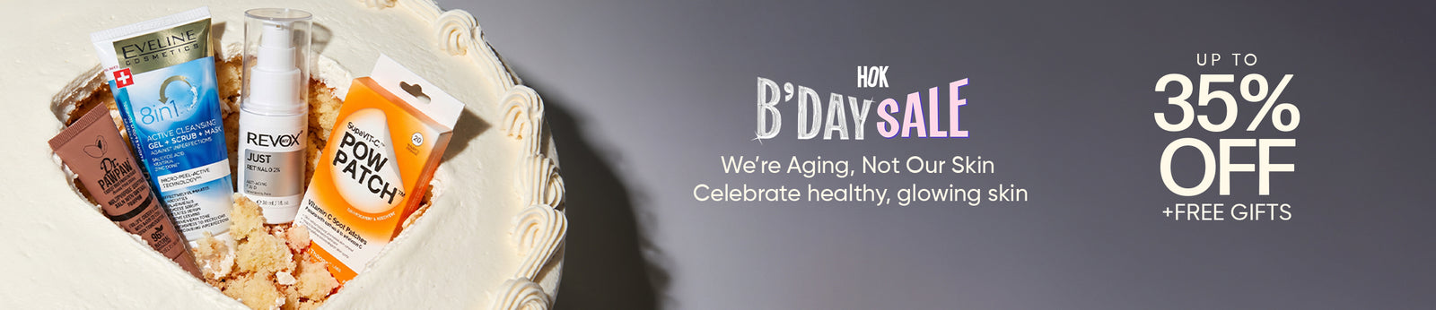 We’re Aging, Not your Skin