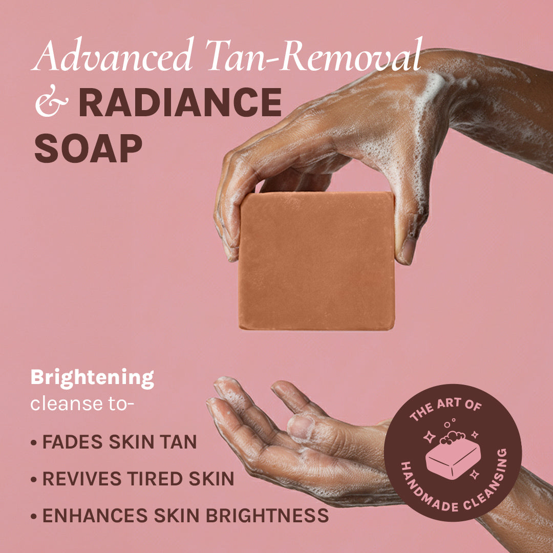 Organic Works Natural Reviving Coffee & Cocoa Soap for Dull Skin