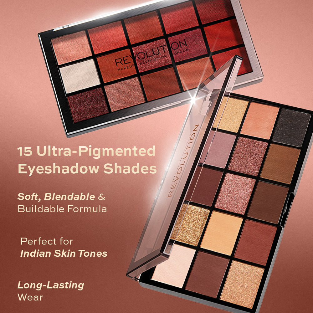 Reloaded Eyeshadow Palette -(Newtrals 2 + Velvet Rose)