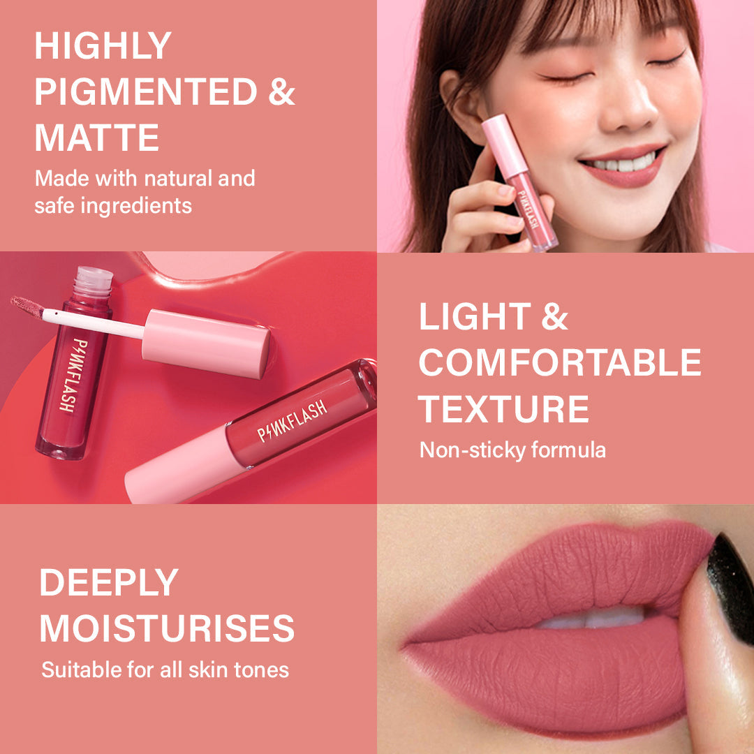 Pinkflash Lasting Matte Lipcream