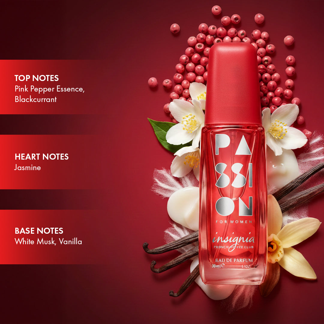 Insignia  Passion Eau De Parfum for Women - 30ml