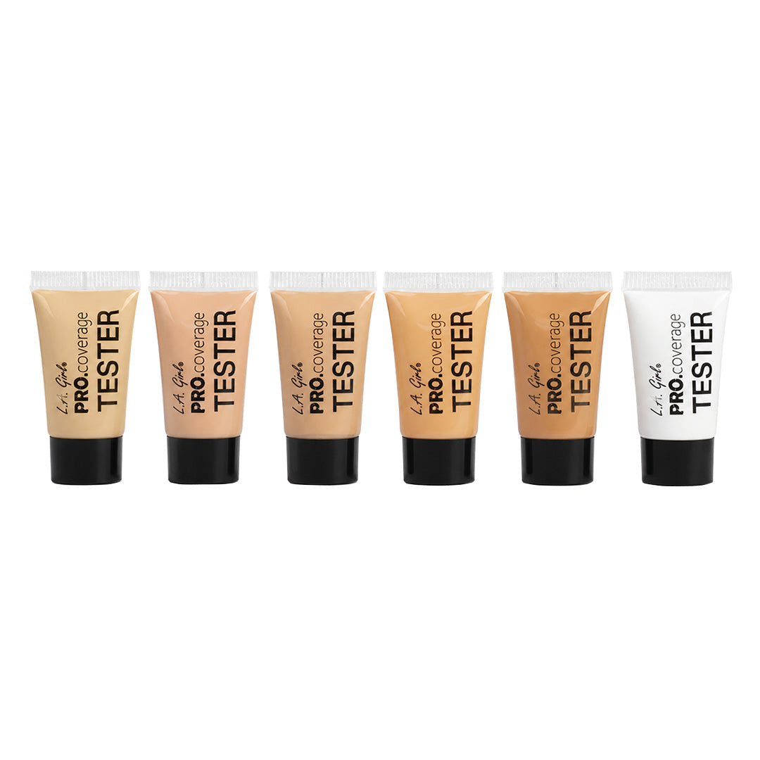 L.A. Girl Foundation Discovery Kit (Light to Medium Skin Tones)
