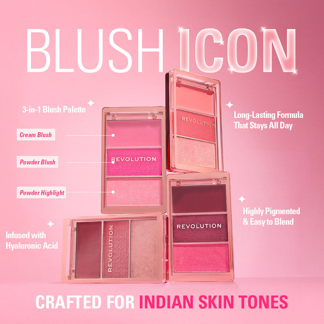 Makeup Revolution Blush Icon Palette