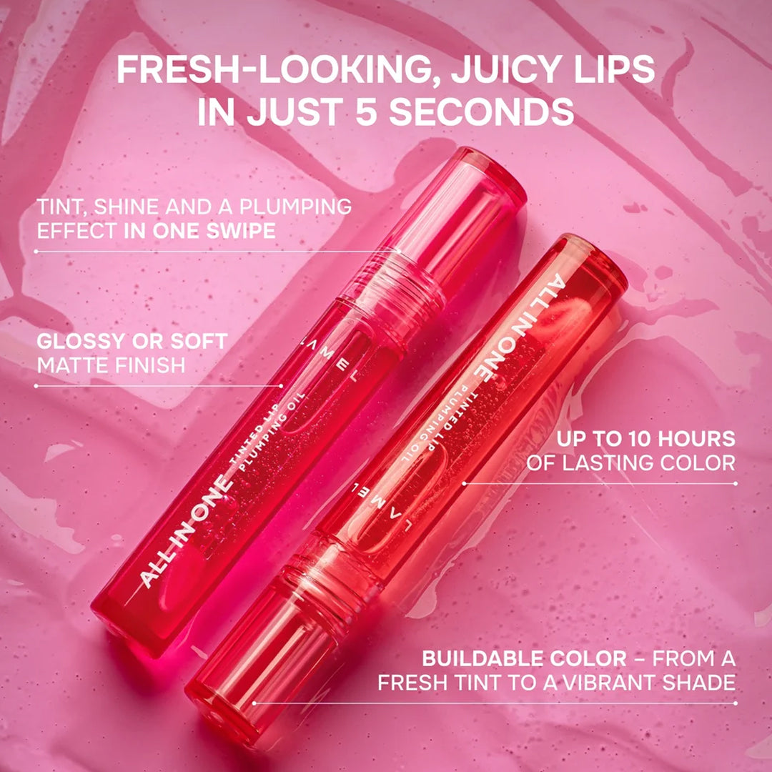 Lamel All In One Lip Tinted Plumping Oil
