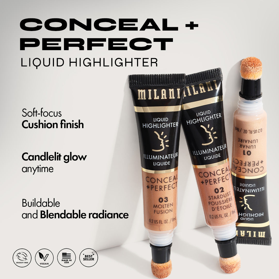 Milani Conceal + Perfect Liquid Highlighter