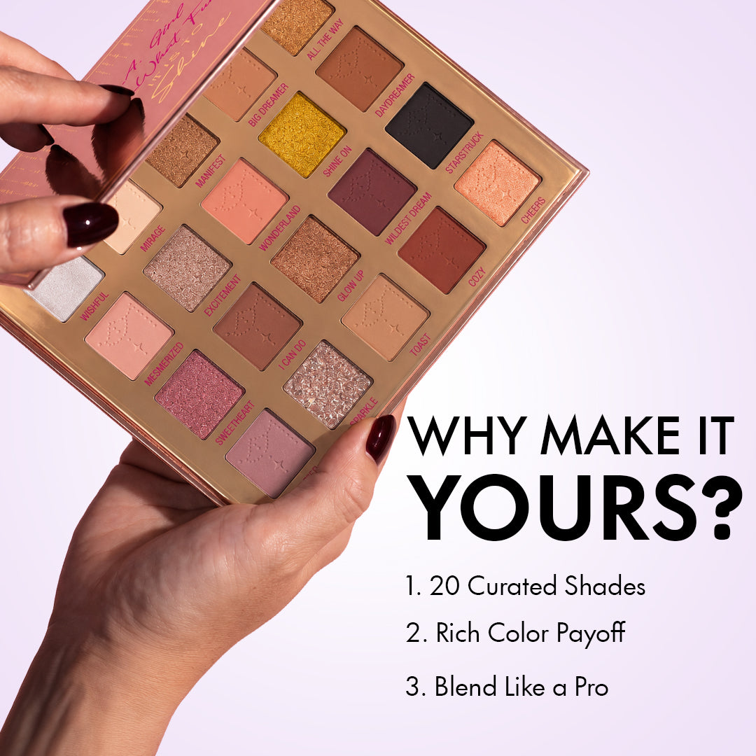 Dazzle All The Way 20 Color Eye Shadow Palette