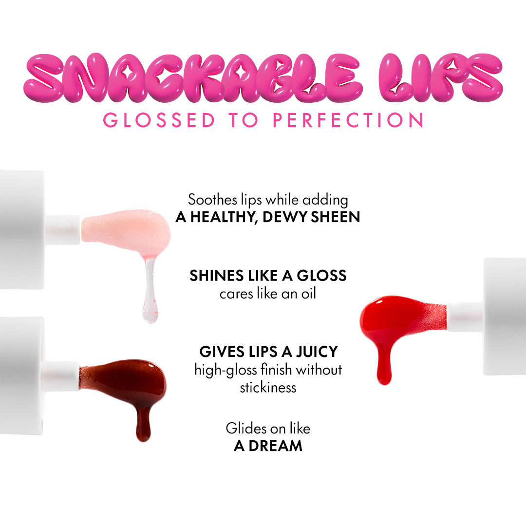 LAMEL Hydrating Lip Oil LET`S GLAZE Trio