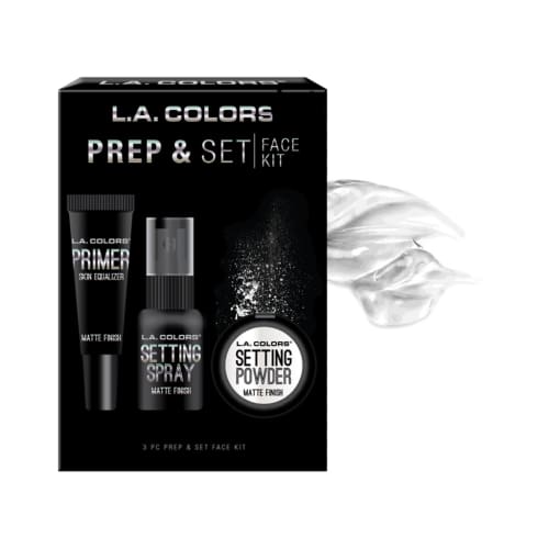 L.A. Colors 3 pc Prep and Set Face Kit