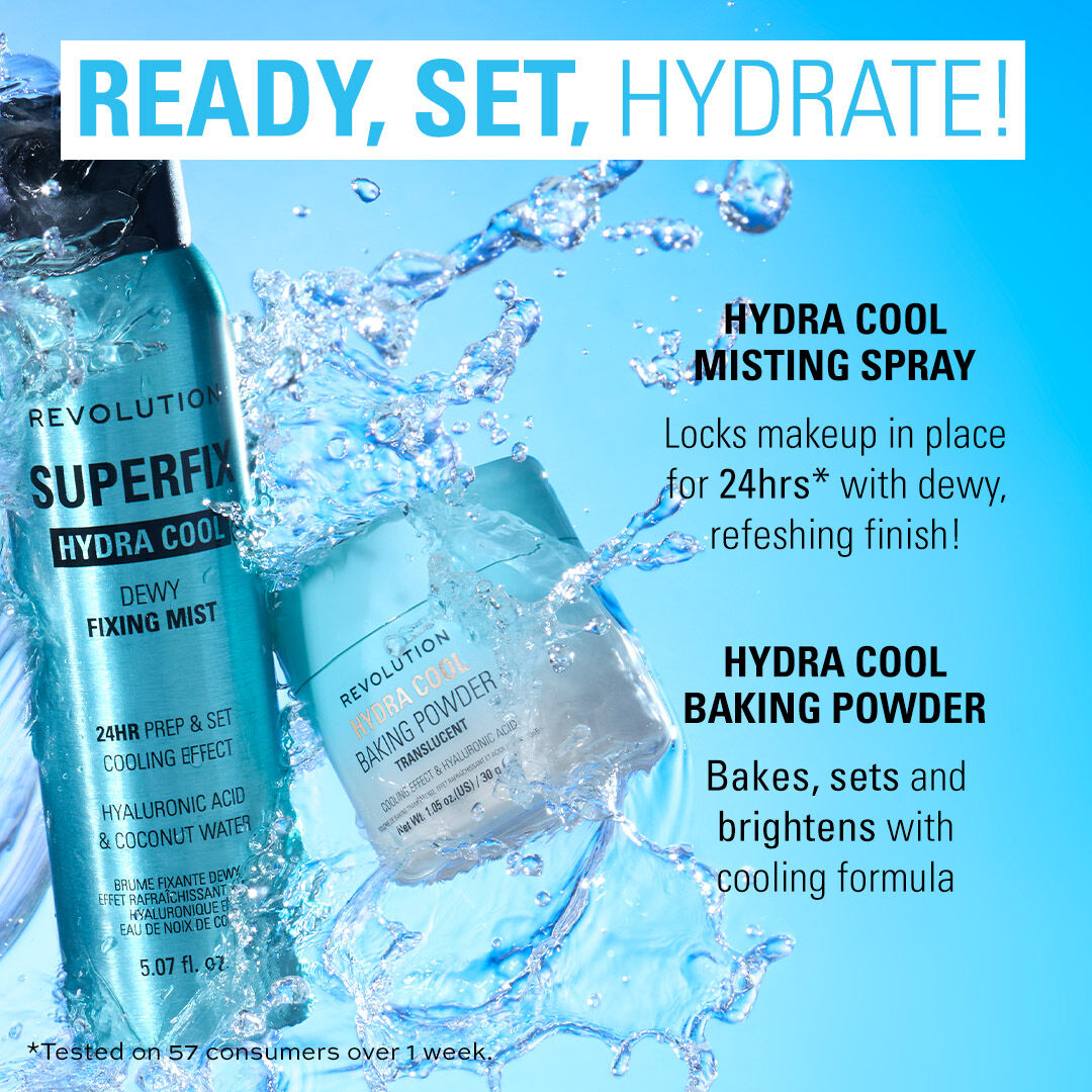 Revolution Hydra Cool Cooling Loose Baking Powder - Translucent