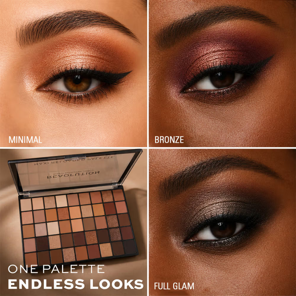Makeup Revolution Maxi Reloaded Palette - Ultimate Nudes
