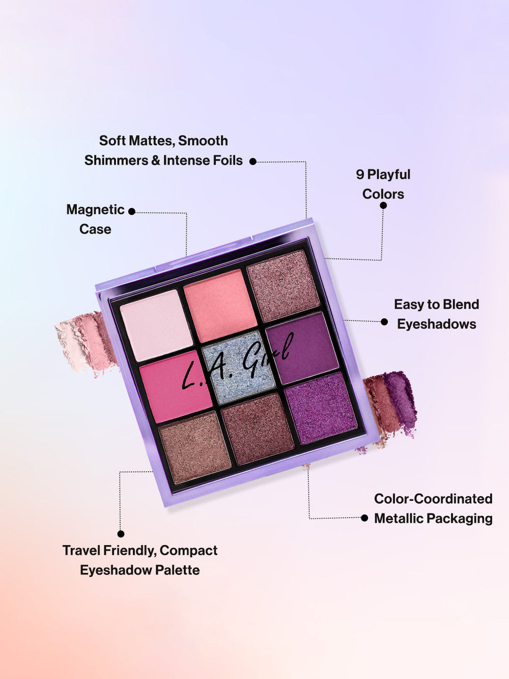 L.A. Girl Keep It Playful 9 Color Eye Palette