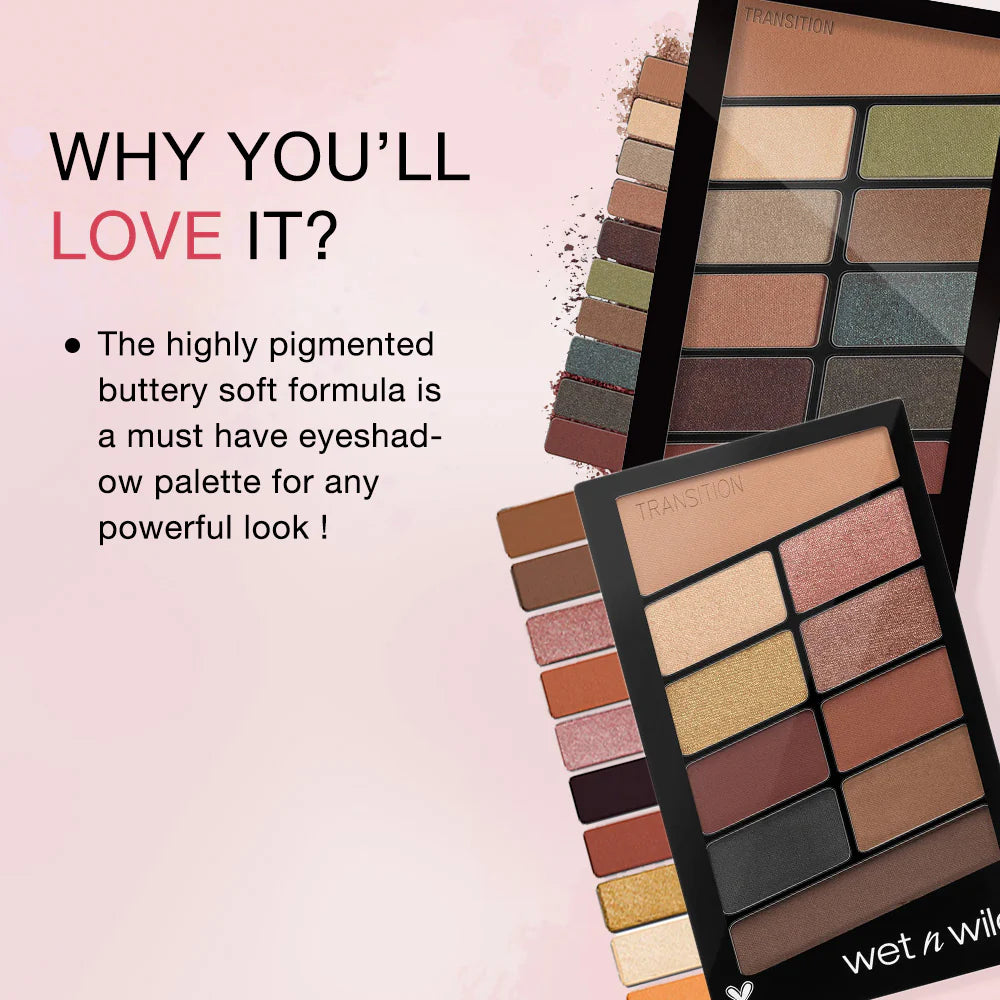 Color Icon Eyeshadow 10 Pan Palette - Pack of 3