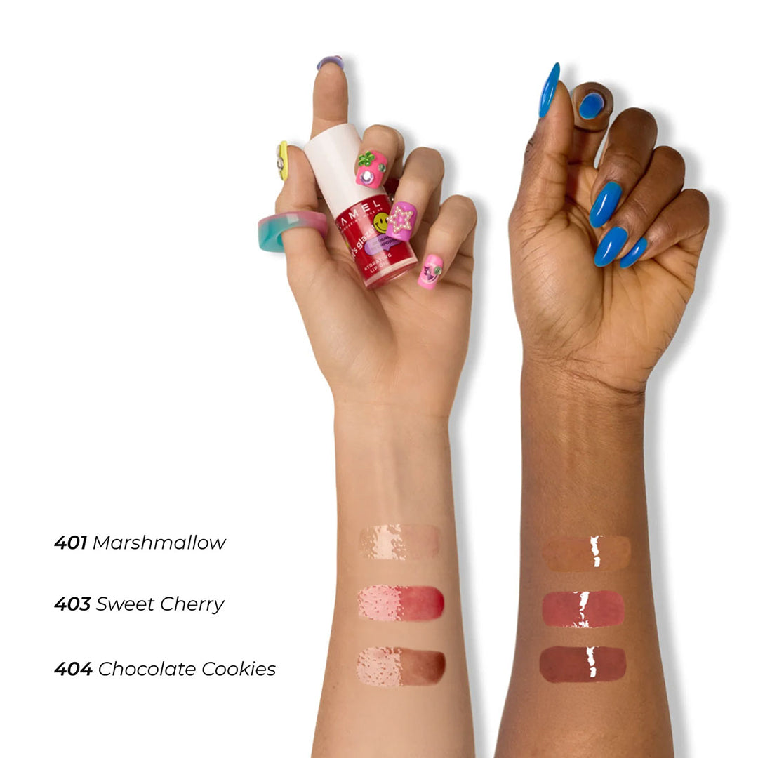 LAMEL Hydrating Lip Oil LET`S GLAZE Trio