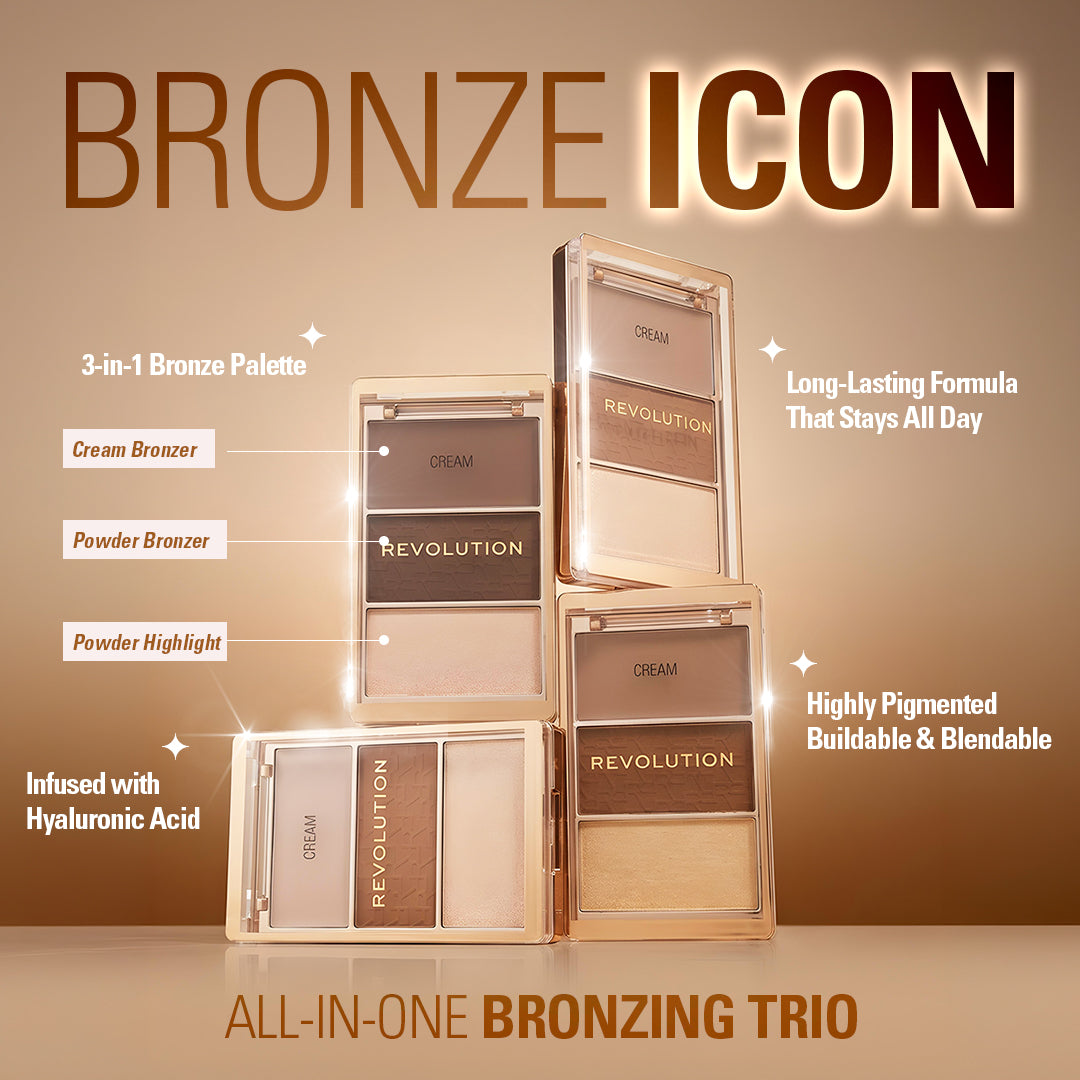 Revolution Icon Bronze Glow Palette